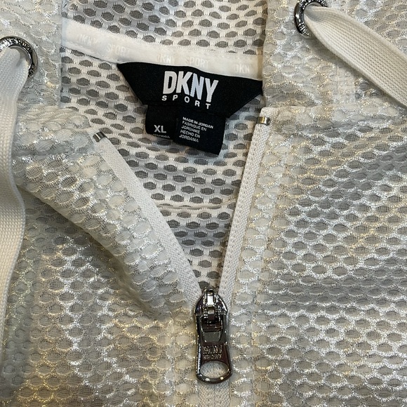 DKNY sport sheer/iridescent lightweight jacket women’s XL - Picture 4 of 7
